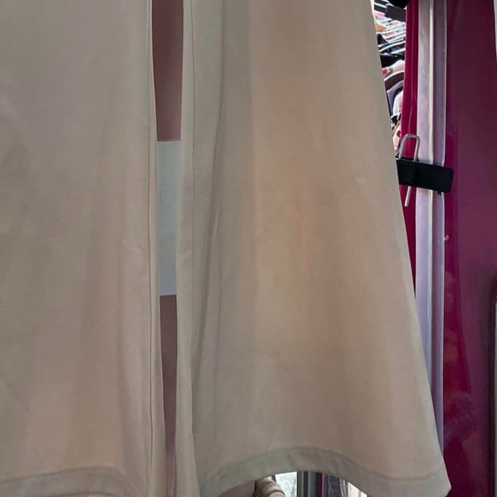 High-waisted flared office trousers - Picture 4 of 4